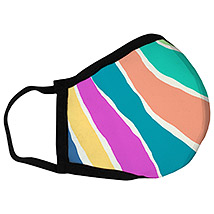 Colorful Waterfall - Large Face Mask