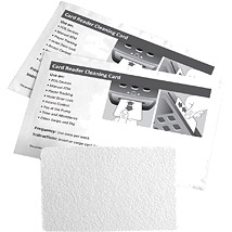 Flat Card Reader Cleaning Card