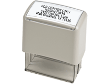 Ideal 100 Self-Inking Stamp